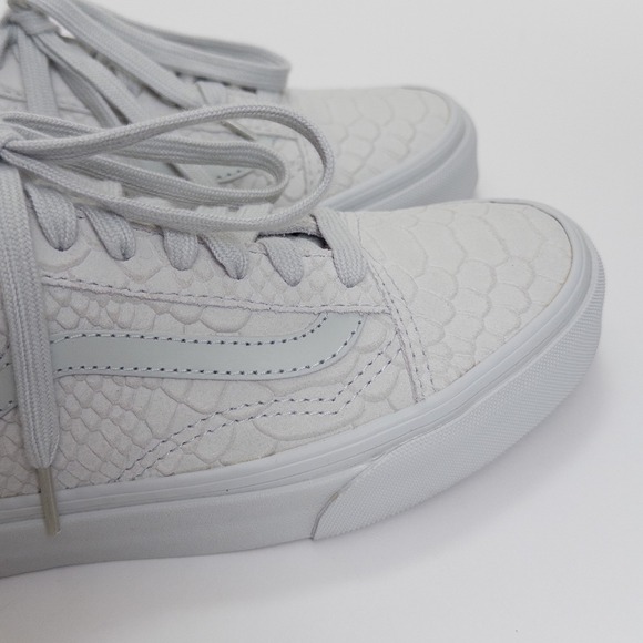 Vans Old Skool DX Mono Python Dawn Blue Women's 5 / Men's 3.5 VN0A32GJLQD - Picture 9 of 16